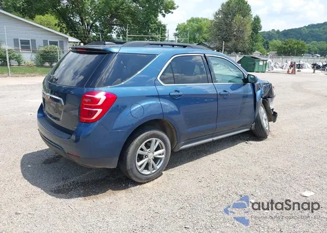 2017 Chevrolet Equinox Lt из США, поврежденный, VIN 2GNFLFEKXH6233604